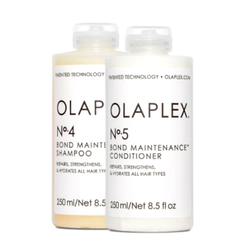 NEW Olaplex Bond Maintenance No. 4 Shampoo & No. 5 Conditioner Hair Repair 8.5oz
